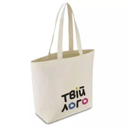 Эко-сумка саржа 42х12х35 см с логотипом