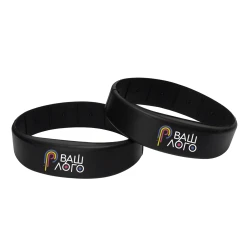 Силиконовый браслет с RFID чипом для нанесения логотипа