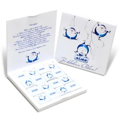 Шоколадный набор Книга с логотипом 80 г