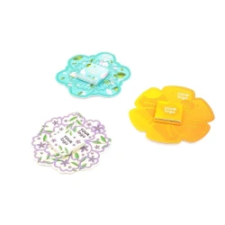 Открытка с логотипом 4 г Цветочная