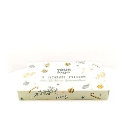 Коробка конфет Gold Nut с логотипом 205 г