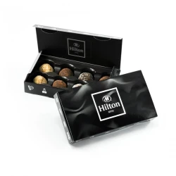 Коробка конфет Трюфель с логотипом 100 г Книга