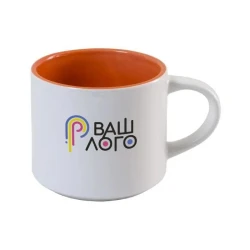 Сублимационная чашка KATRINA 450 мл глянцевая с логотипом