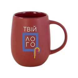 Керамическая чашка матовая VERONA 350 мл под нанесение логотипа