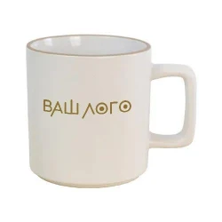 Керамическая чашка матовая TIFFANI 320 мл под нанесение лого