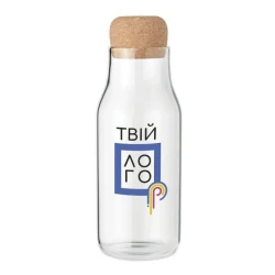 Бутылка с боросиликатного стекла OSNA 600 мл для печати вашего логотипа