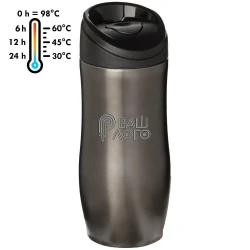 Термокружка металлическая с логотипом 350 мл