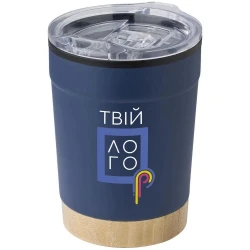 Термочашка Sophia с прозрачной крышкой с Вашим лого 300 мл