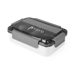 Ланч бокс с приборами на 850 мл Weekend от Discover для печати вашего логотипа