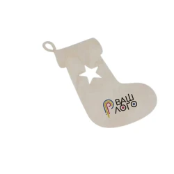 Деревянная новогодняя заготовка из фанеры для логотипа 9см