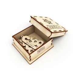 Новогодний набор игрушек с вашим логотипом