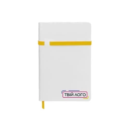 Блокнот в клетку А5 Alanis мягкая обложка с логотипом