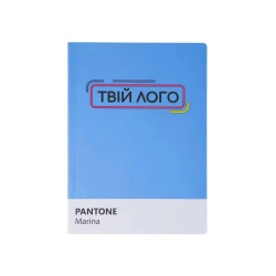 Блокнот в клетку EDesign А5, термобиндер, 80 л с логотипом