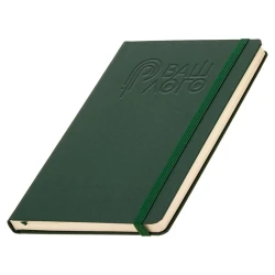 Записная книжка Гарда А5 бумвинил твердая обложка с логотипом