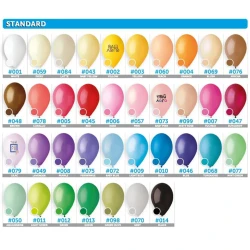 Воздушный шарик Gemar Пастель 12" для Вашего логотипа