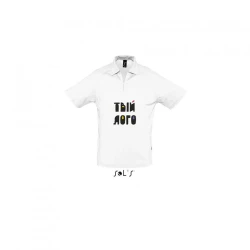 Футболка мужская поло SOL'S Player с Вашим лого