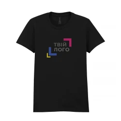 Футболка мужская Gildan Softstyle Midweight 185 с логотипом