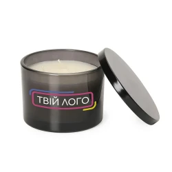 Свеча ароматическая NoirEssence 8х10.9 см с логотипом