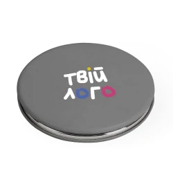 Дзеркальце компактне складне Afrodita 7.2х1 см з лого
