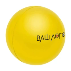 Игрушка антистресс мяч Calum 6.1 см с печатью лого