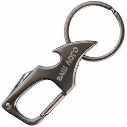 Брелок-мультитул 3-в-1 Bella металлический 80х32х6 мм с вашим лого