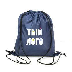 Рюкзак-мешок Soft Me SportBagGo 35х41 см с печатью логотипа