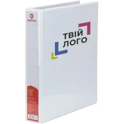 Папка Панорама А4 на 4 кольцах 50 мм с Вашим лого