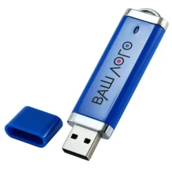 Пластиковая флешка Промо USB 2.0 с крышечкой с вашим лого 32 Gb