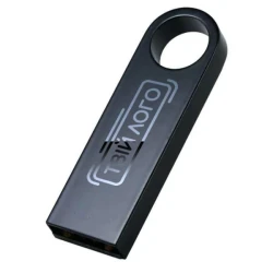 Флешка металлическая Uno USB 2.0 с логотипом 8 Gb