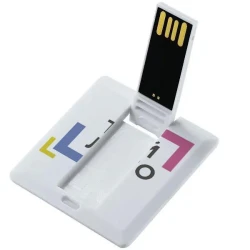 Флешка Карта Квадрат с логотипом, 16Гб