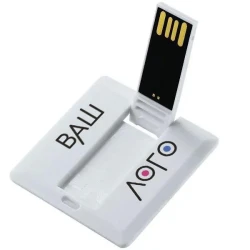 Флешка Карта Квадрат с логотипом, 8Гб