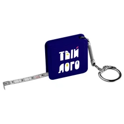 Рулетка 1м в корпусе из цветного пластика для печати вашего лого