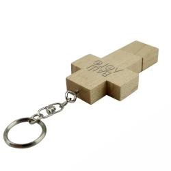 USB-Флешка на 64Gb в форме креста с логотипом