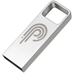 Флешка металлическая Зевс USB 2.0 под нанесение логотипа 4 Gb