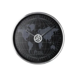 Настенные часы металлические Optima WORLD с вашим лого 30 см
