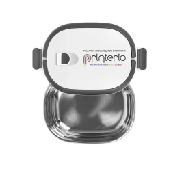 Ланч бокс металлический на 900 мл Dinner с вашим логотипом