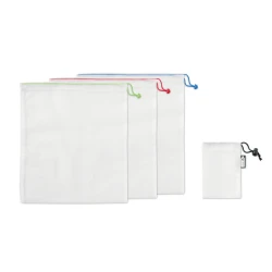 Набор сумок VEGGIE SET RPET 25×30 см с лого