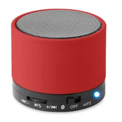 Портативная Bluetooth-колонка ROUND BASS Ø6×4,9 см с вашим лого