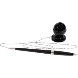 Ручка шариковая на подставке DESK PEN 0,5 мм с вашим лого